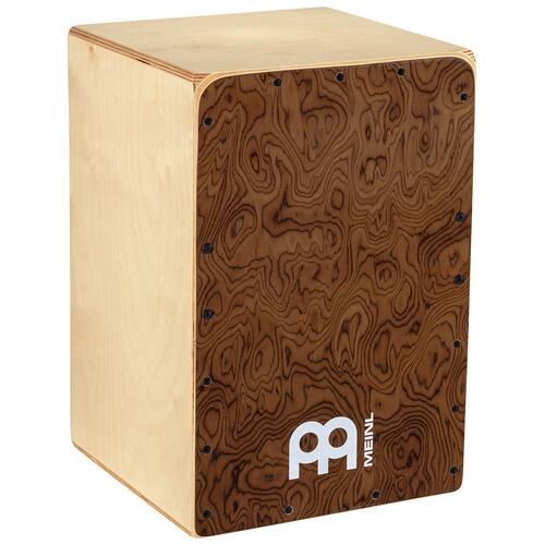 Image 1 - Meinl Percussion Snarecraft Cajon 80, Burl Wood - SC80BW